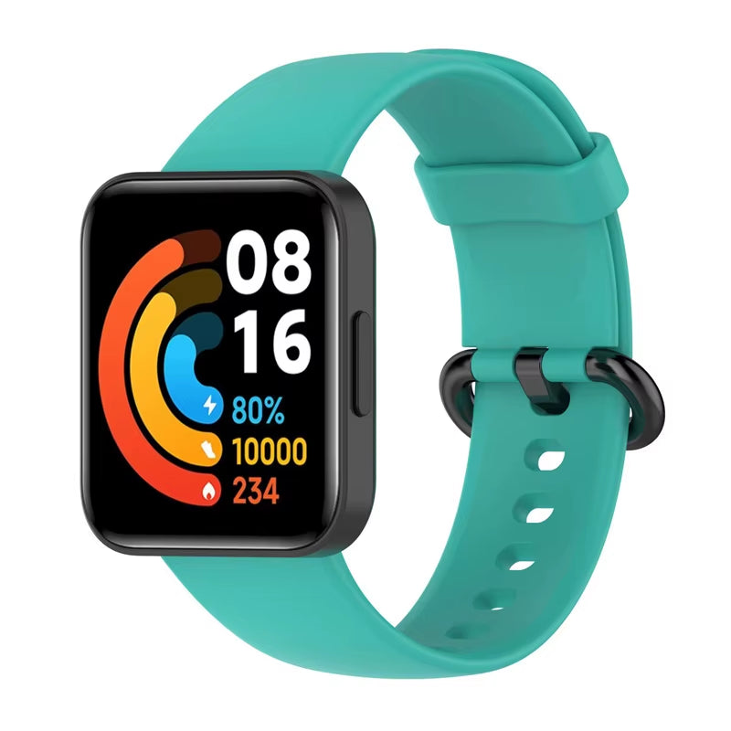 Silicone Strap for Xiaomi Mi Watch Lite / Watch 2 Watch Charger Protector Case Bracelet Watch Band for  Watch / 2 Lite
