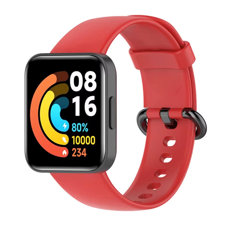 Silicone Strap for Xiaomi Mi Watch Lite / Watch 2 Watch Charger Protector Case Bracelet Watch Band for  Watch / 2 Lite